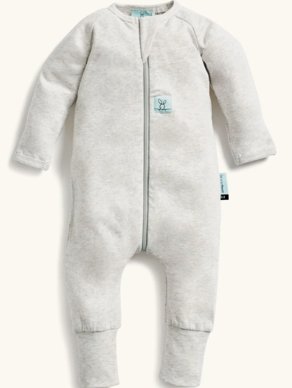 Ergopouch Long Sleeve Romper 0.2 tog - Grey Marle